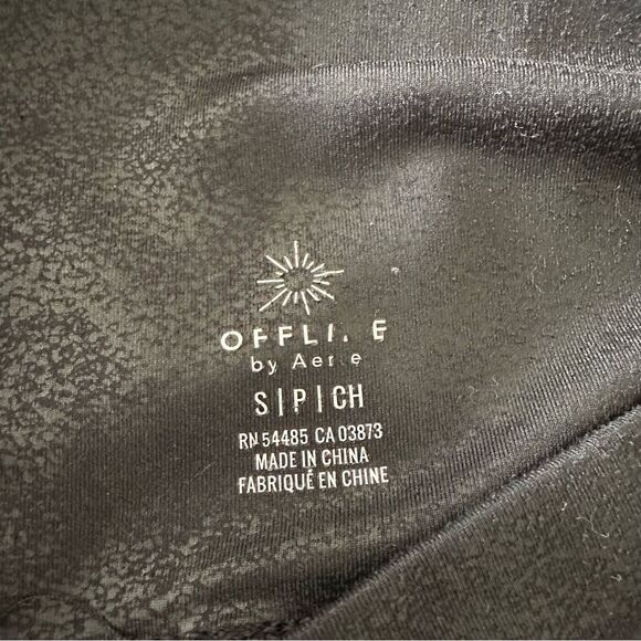 Offline by Aerie the Hugger Crossover High Waisted Crackle Legging - Picture 10 of 10